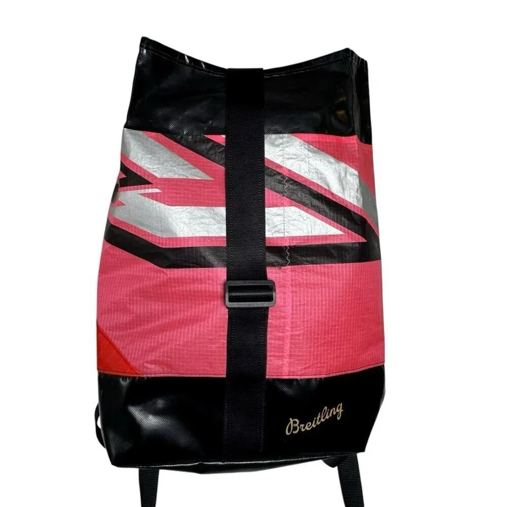 Grunbag x Breitling Dry Bag rucksack roll top Backpack repurposed kite surf